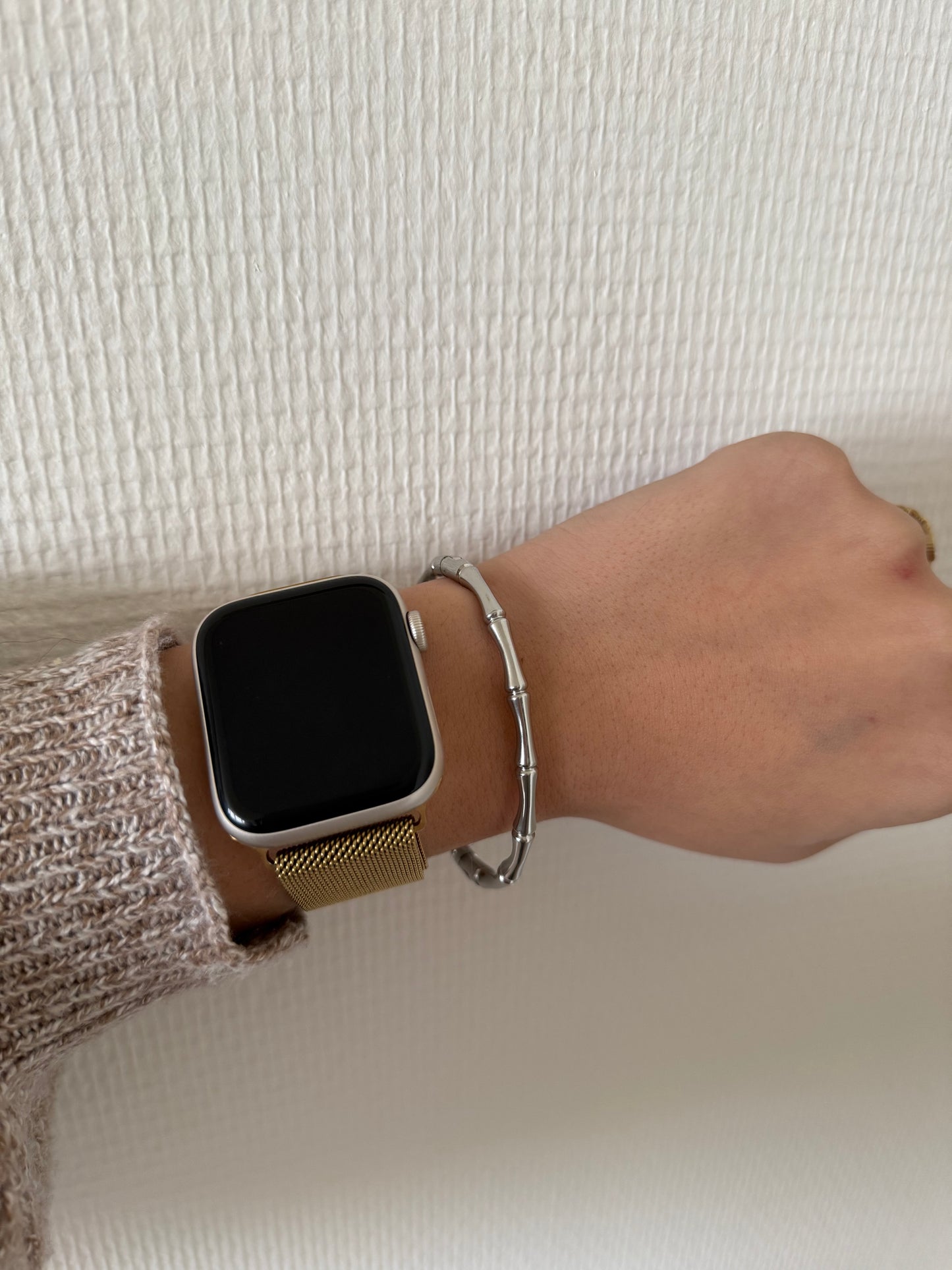 Jade bracelet silver