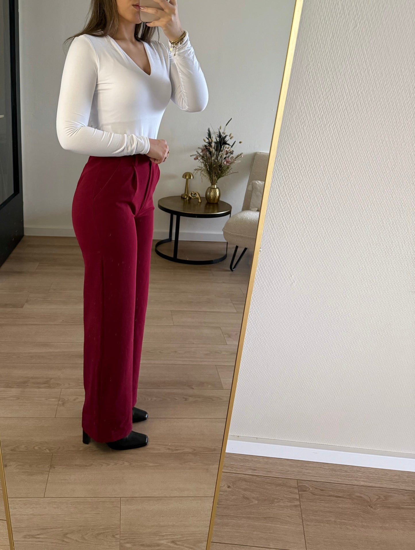 Vivi pantalon bordeaux