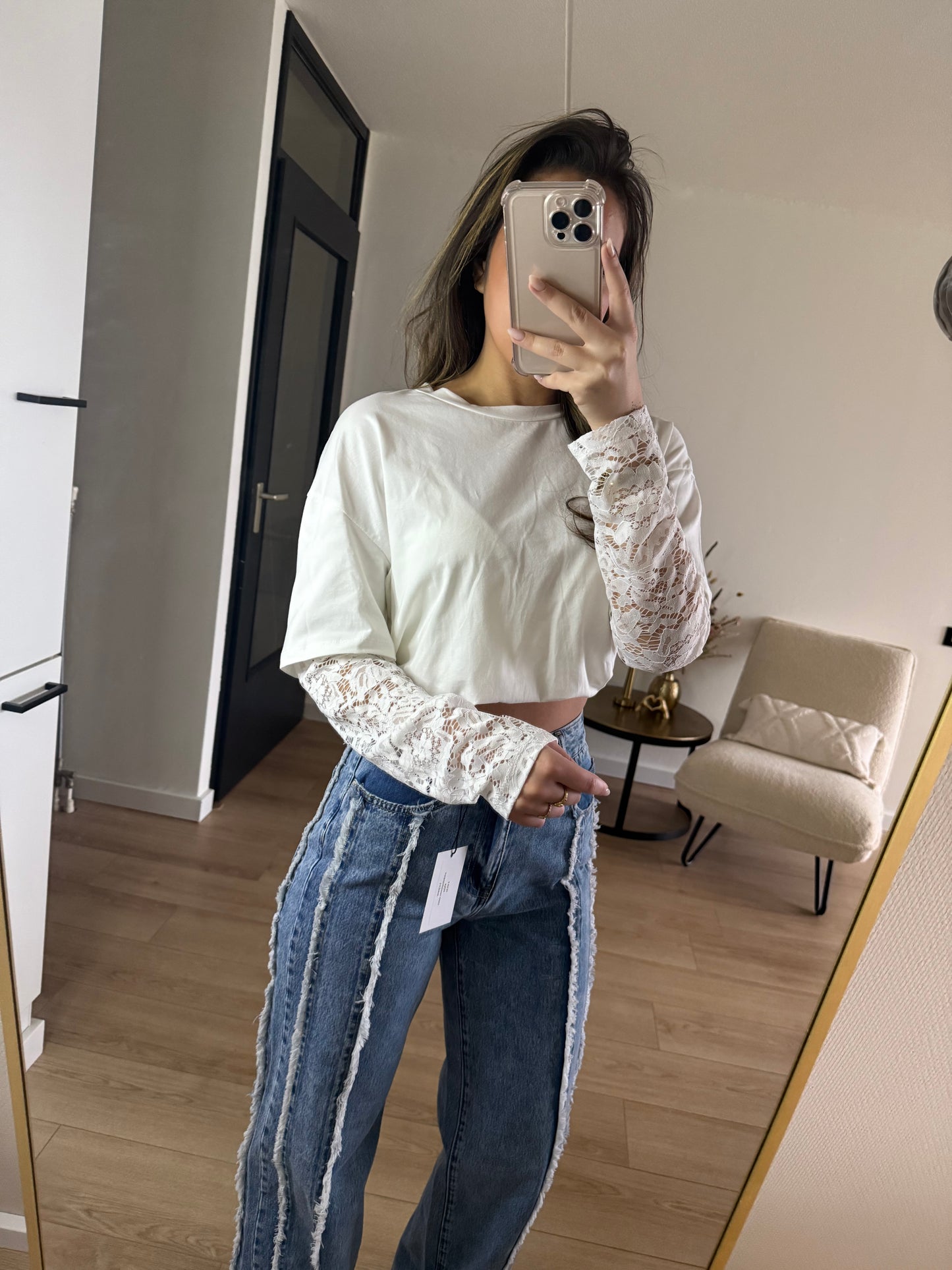 Maeve tee white