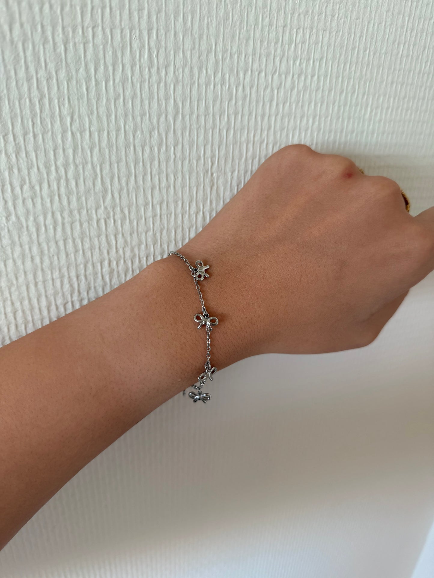Strik bracelet silver