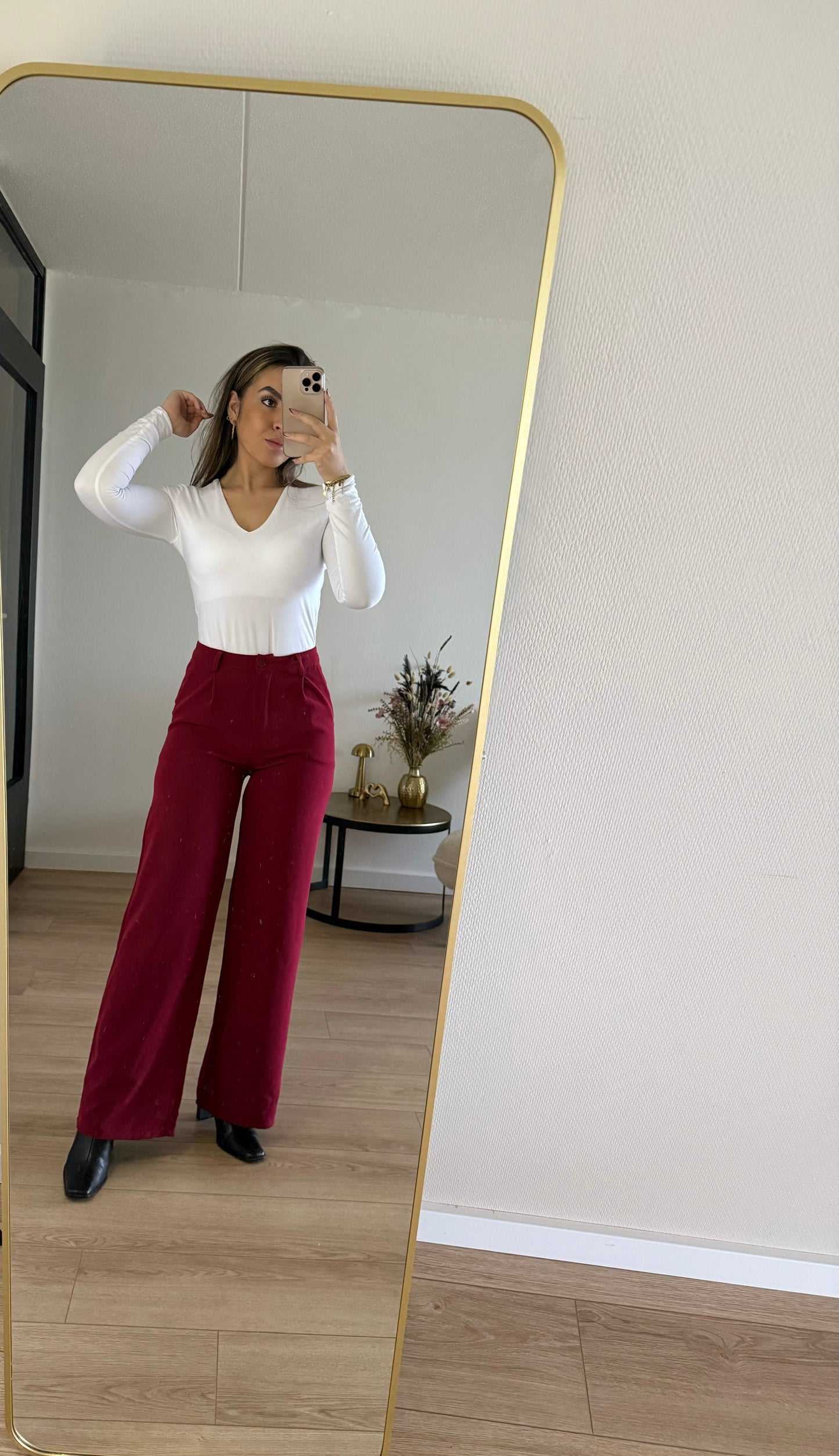 Vivi pantalon bordeaux