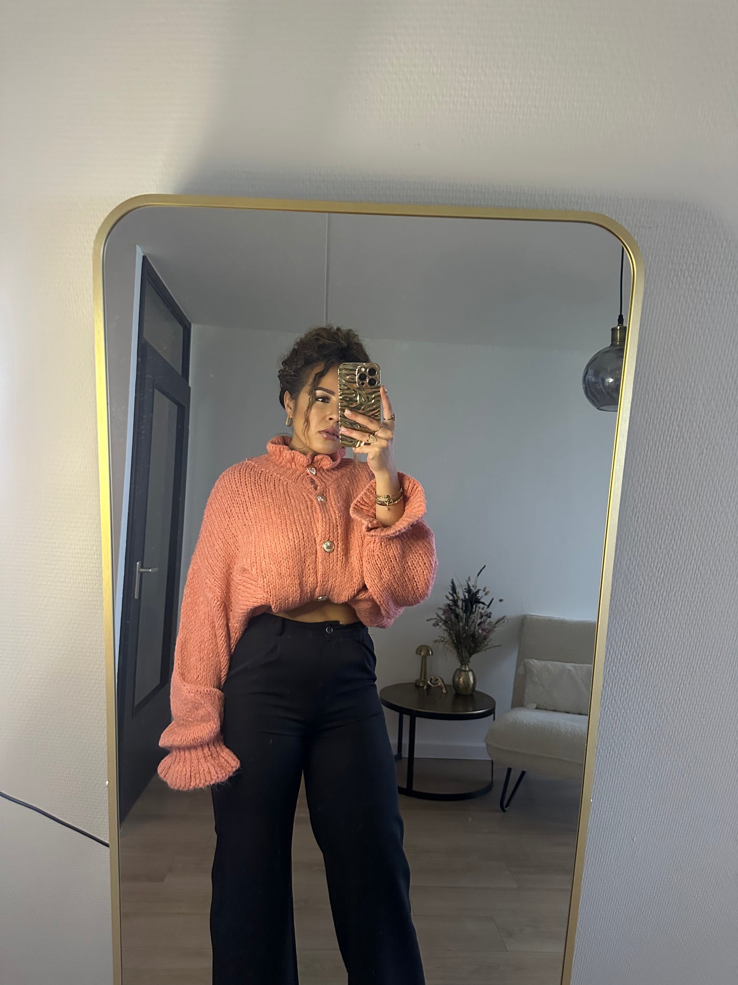 Florien vest koraal