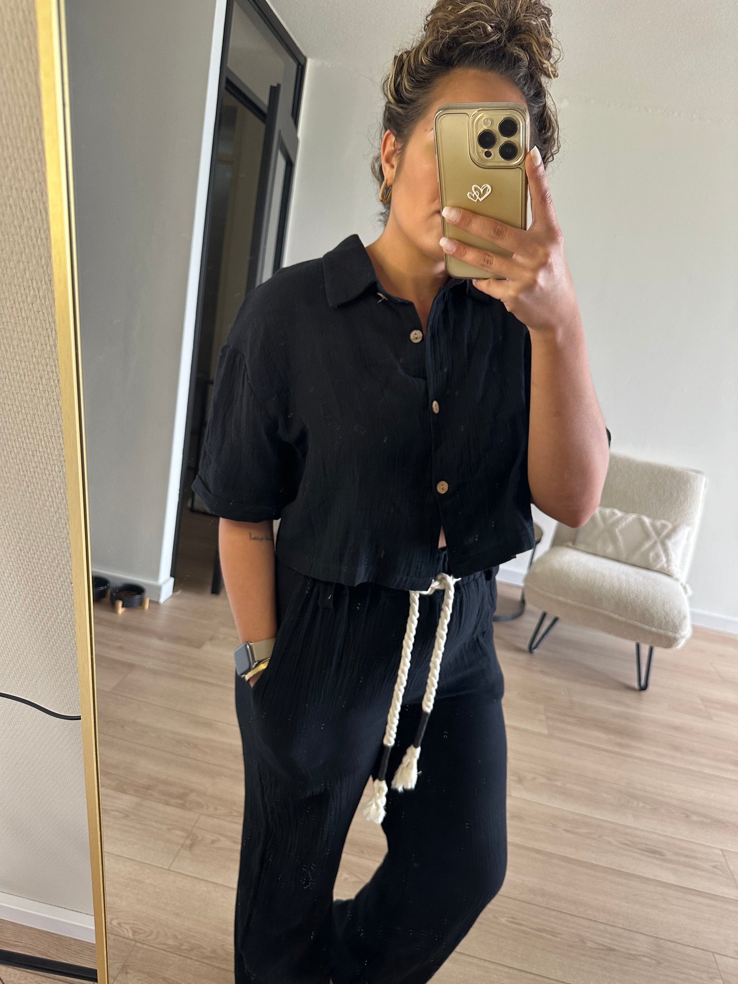 Chloe set black