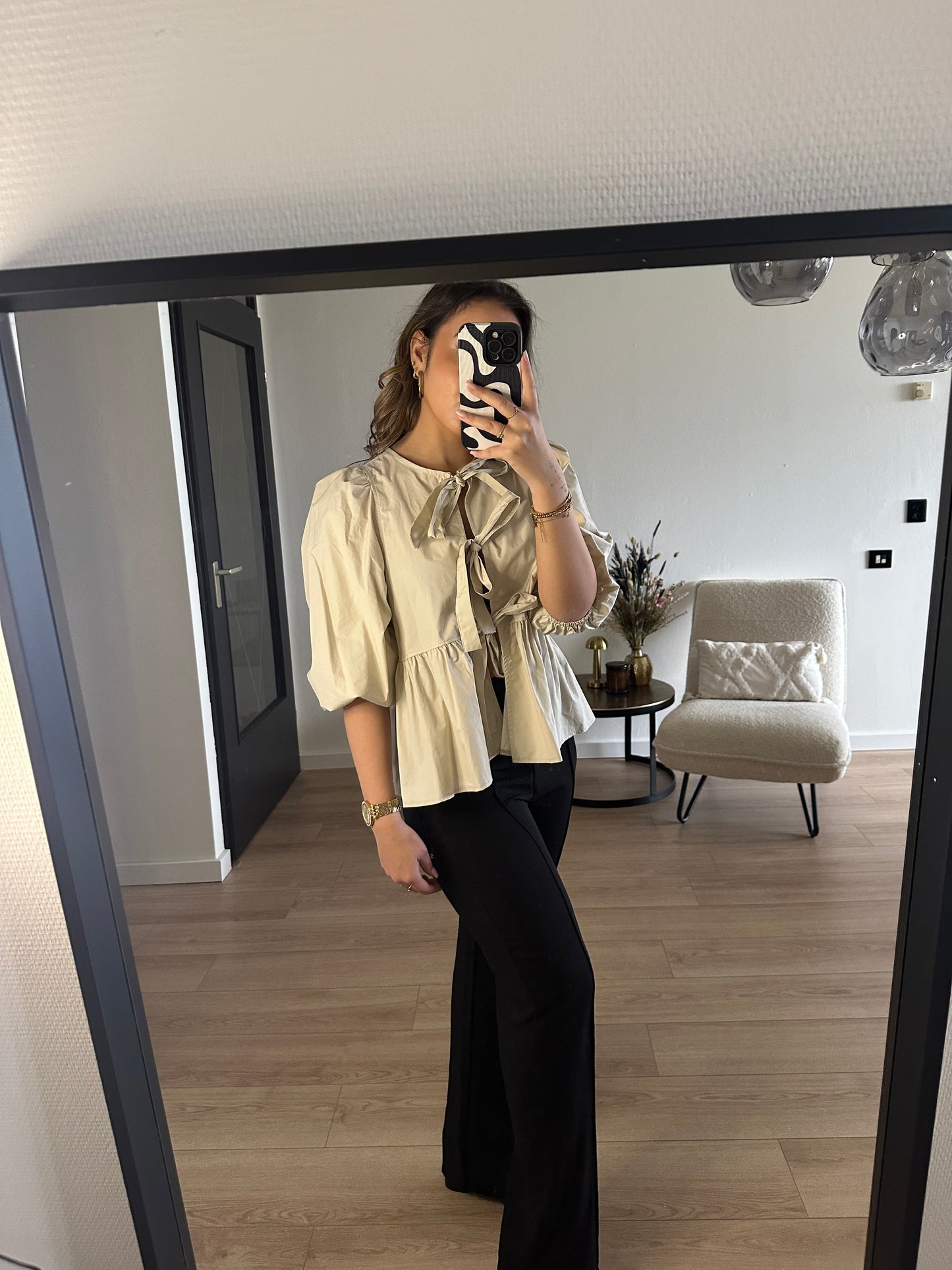 Liz blouse beige