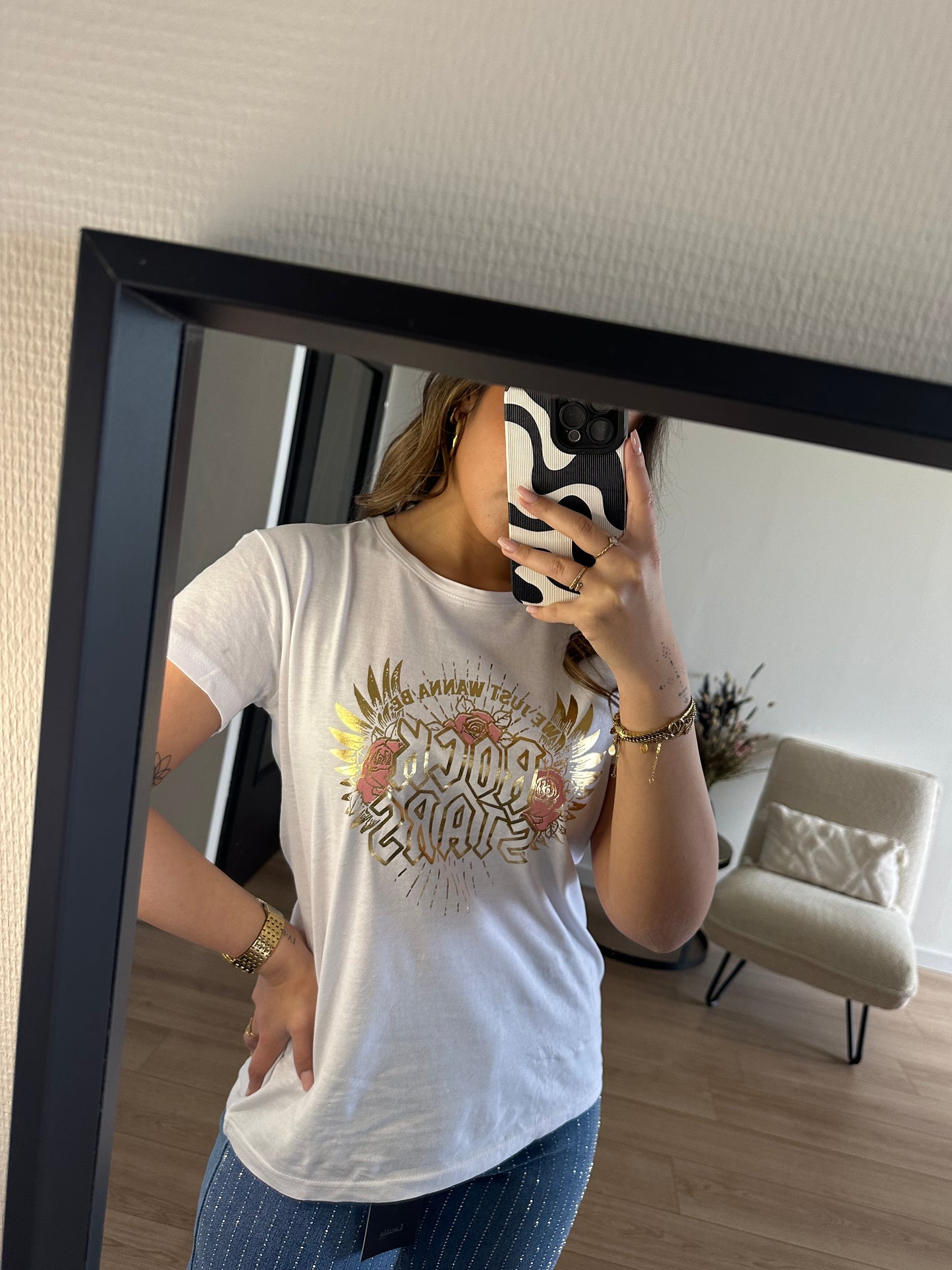 Rock star tee