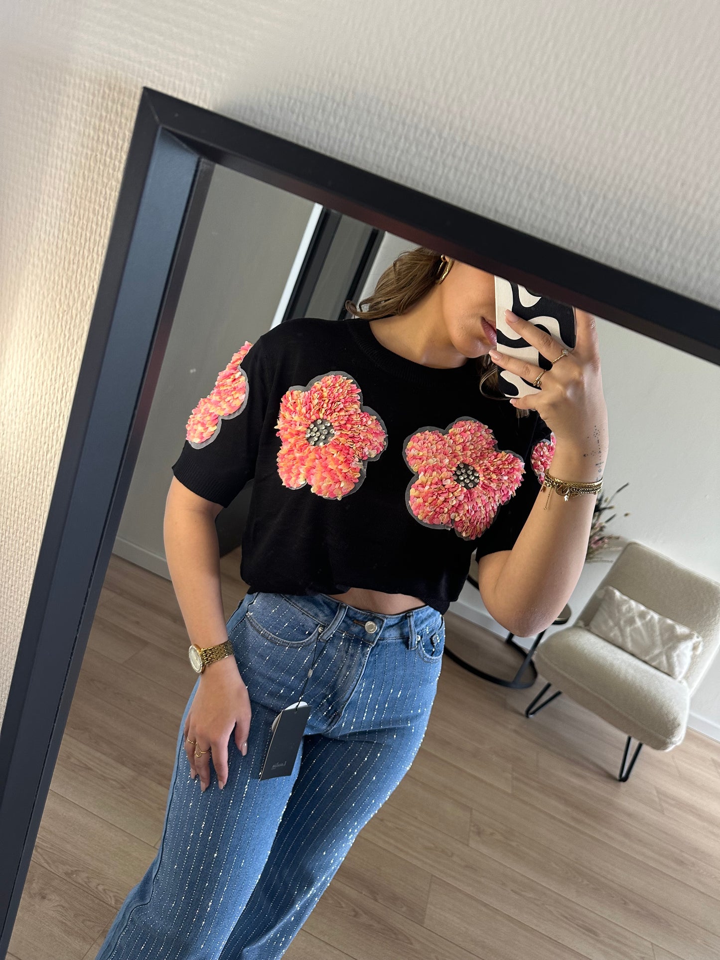 Julia top black