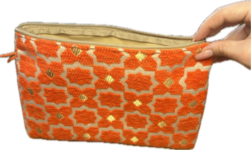 Leya clutch orange