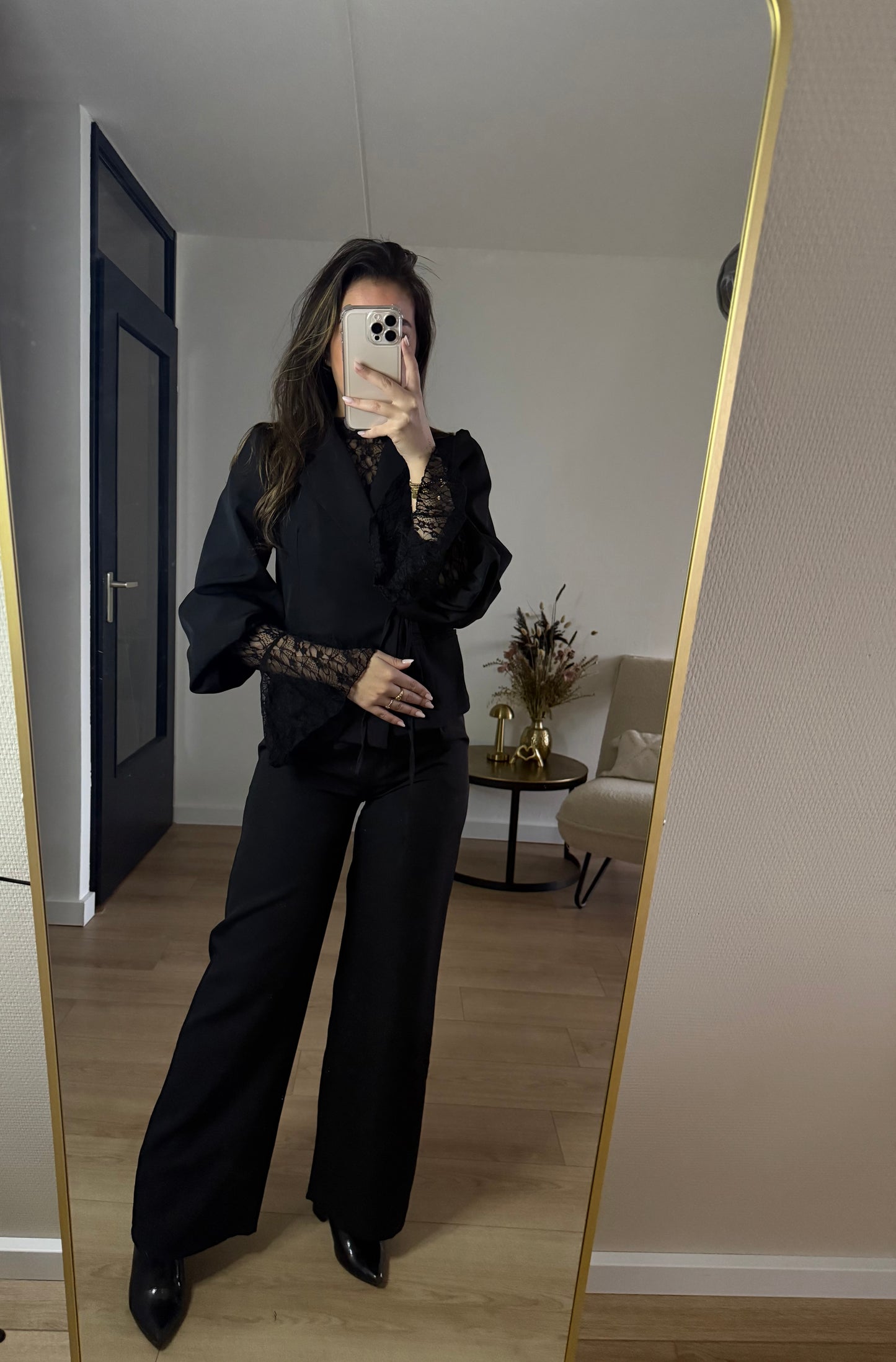 Milly overslag blazer black