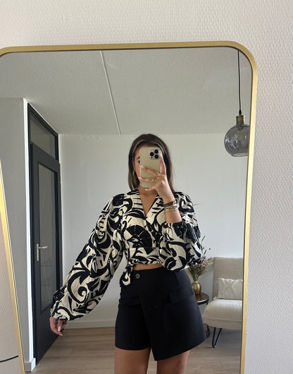 Julie wikkel blouse