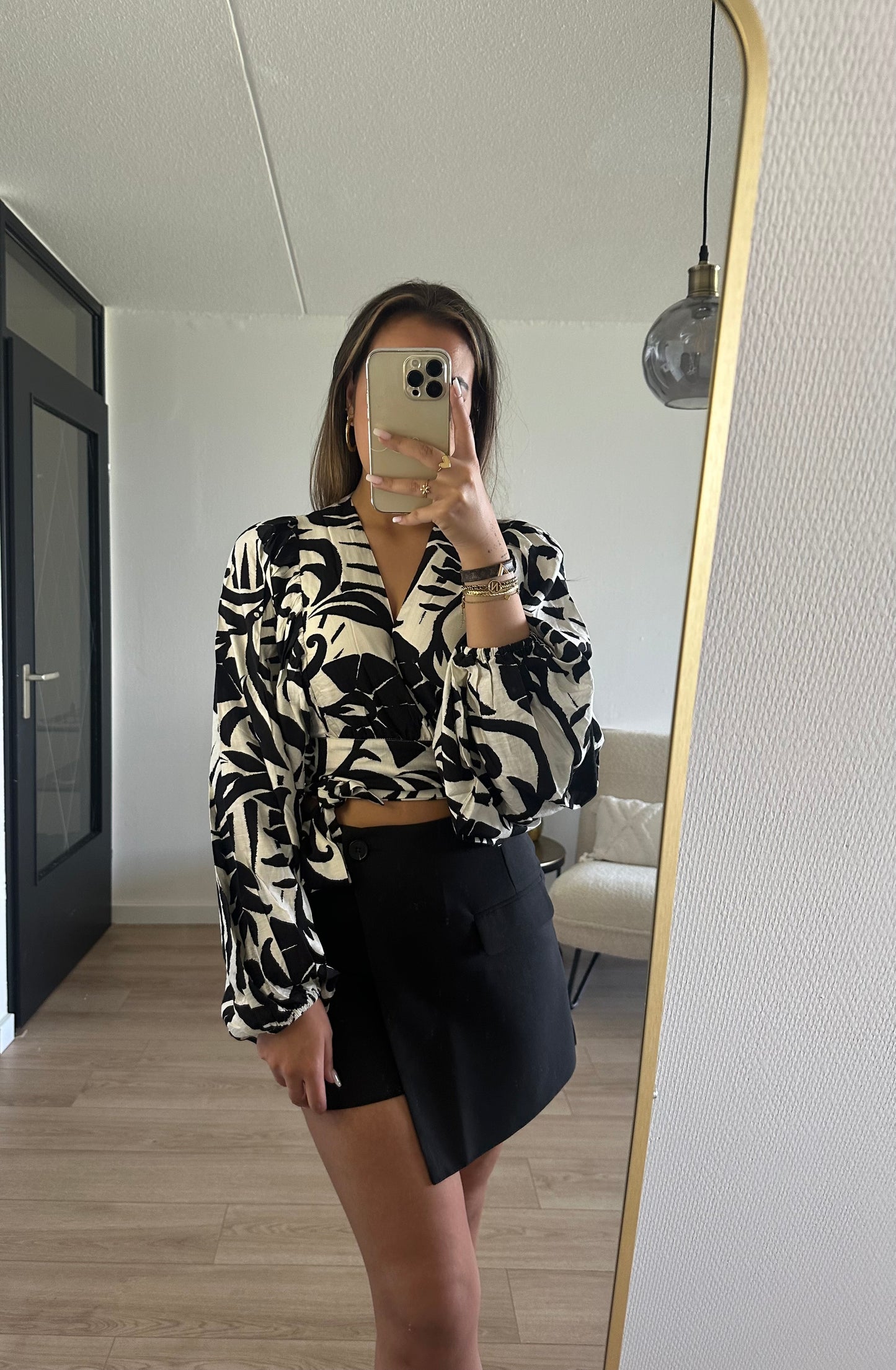 Julie wikkel blouse