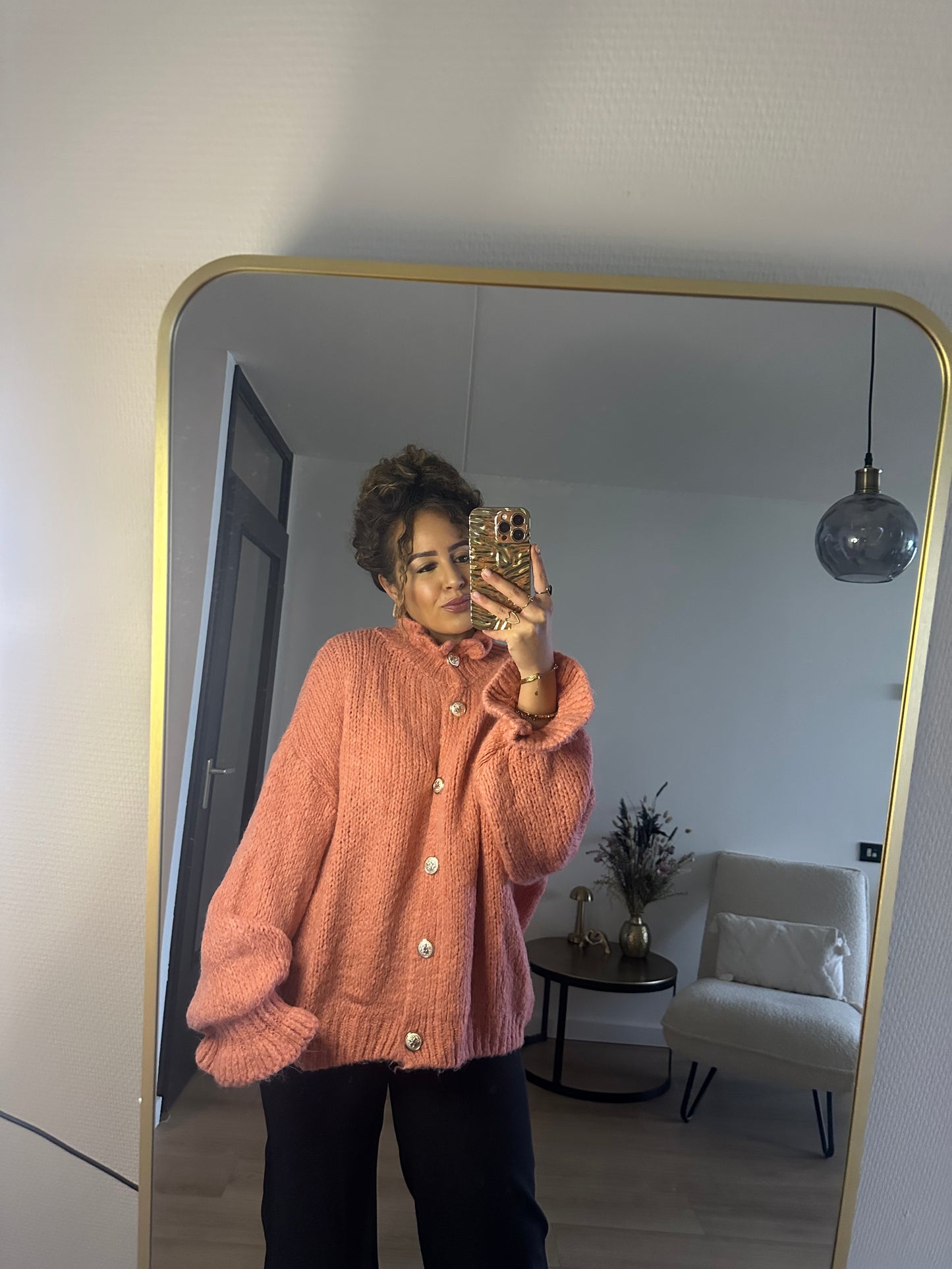 Florien vest koraal
