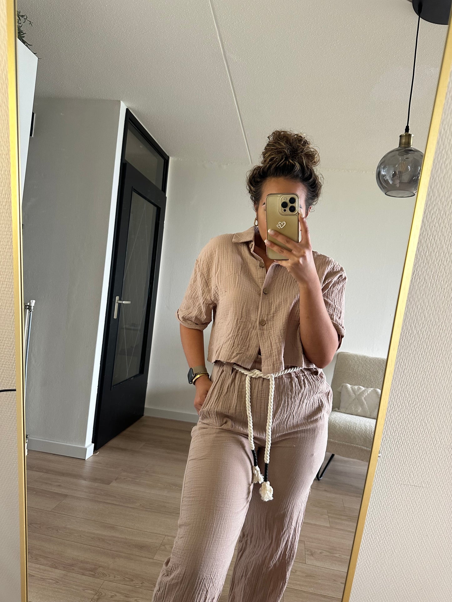 Chloe set taupe