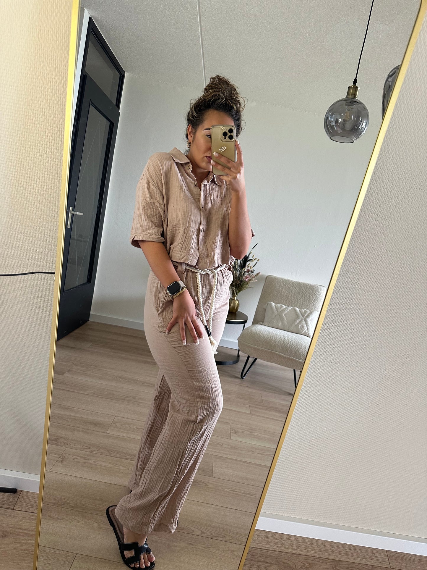 Chloe set taupe
