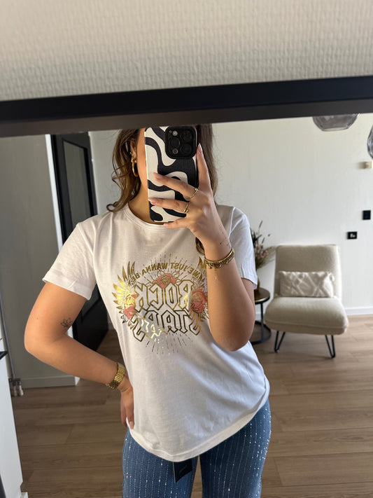 Rock star tee